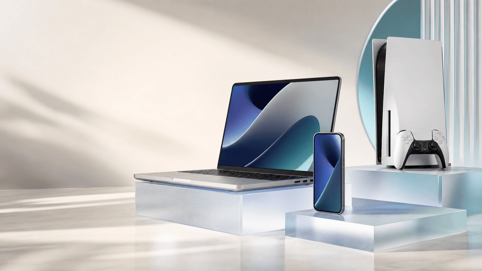 Premium smartphone, laptop and game console giveaway collection